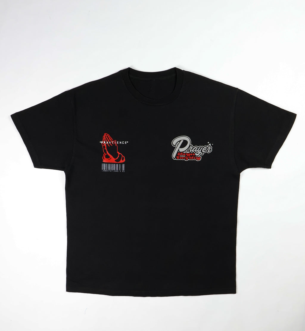 PRAYTIENCE - Black/Red