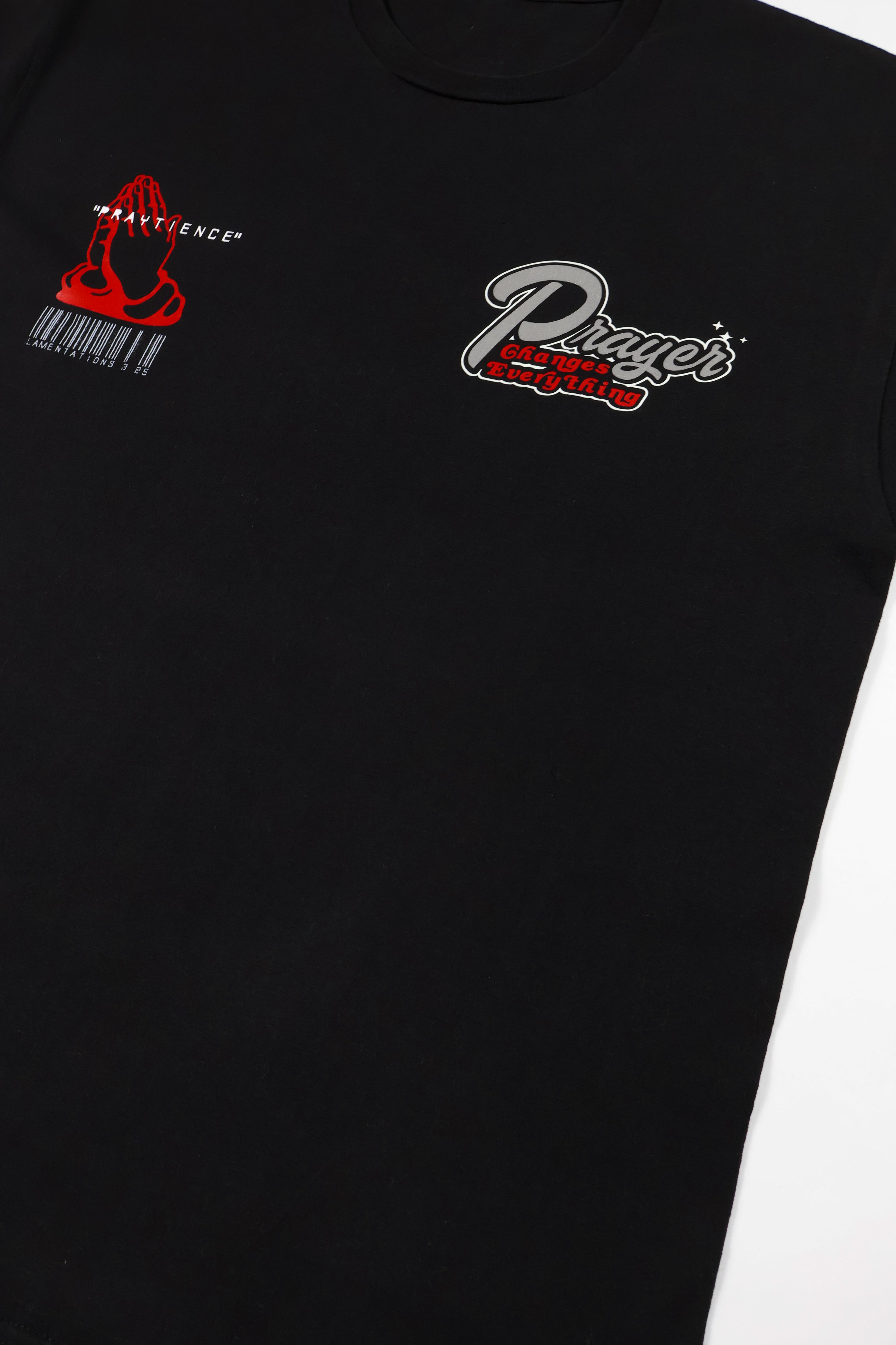 PRAYTIENCE - Black/Red