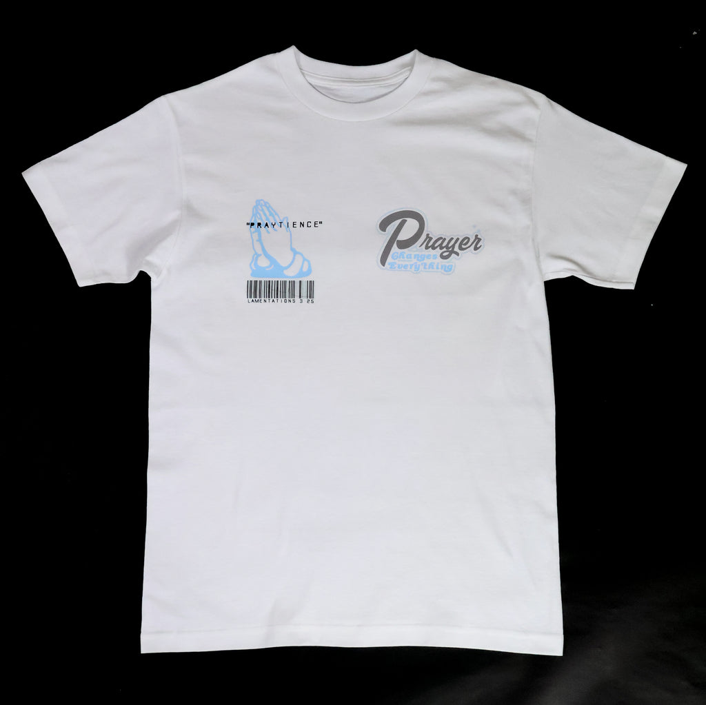 PRAYTIENCE - White/Columbia