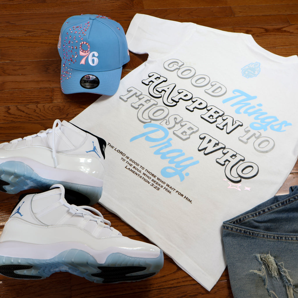 PRAYTIENCE - White/Columbia