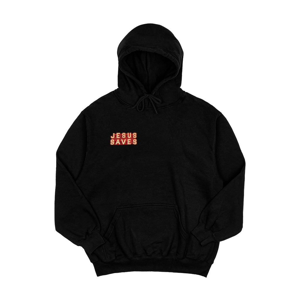 Jesus Saves Neon Hoodie
