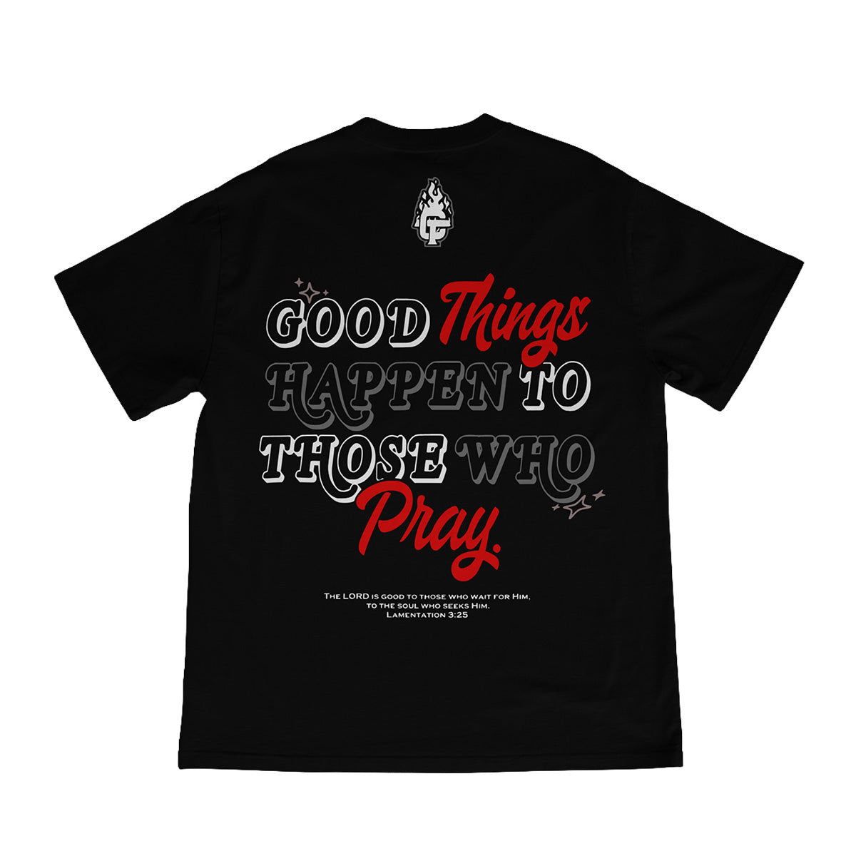 PRAYTIENCE - Black/Red