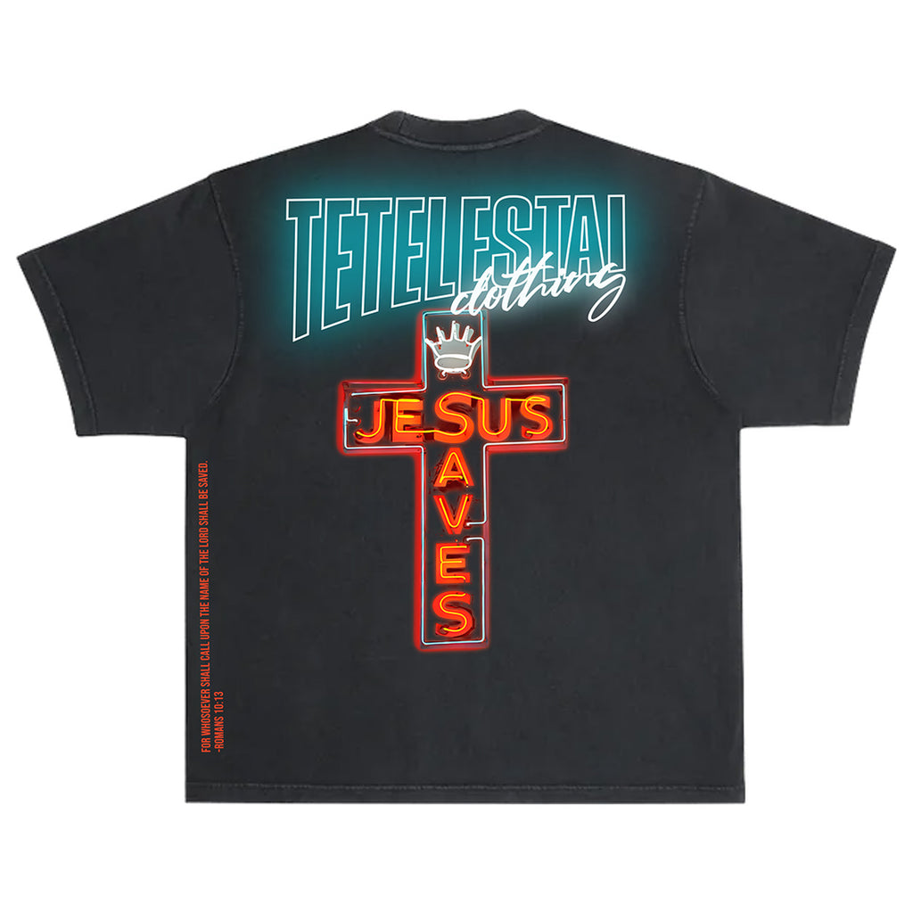 Jesus Saves - Neon Sign