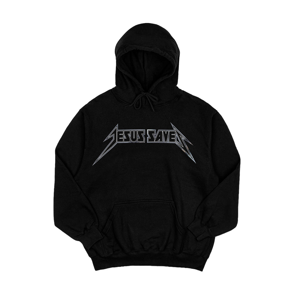 Jesus Saves - Metallic Hoodie