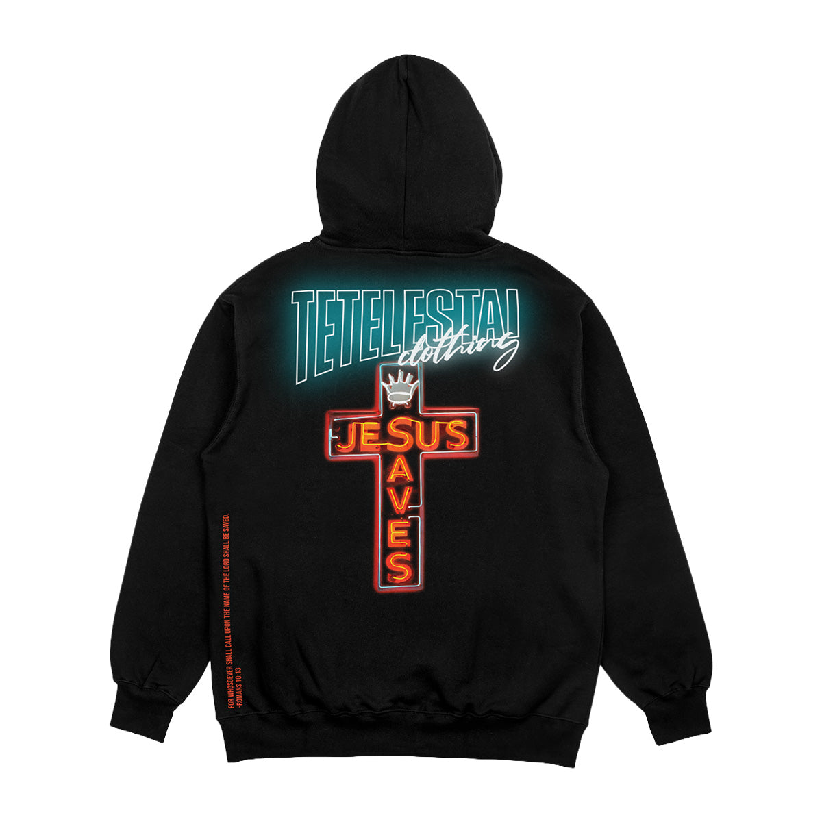 Jesus Saves Neon Hoodie